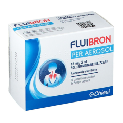 fluibron aerosol 20 flaconcini 15mg 2ml