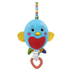 clementoni gioco baby morbido uccellino carillon soft bird