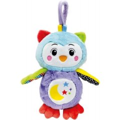 clementoni gioco luce notturna good night owl - gufetto luminoso 