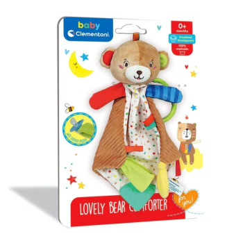 clementoni gioco baby for you - lovely bear comforter