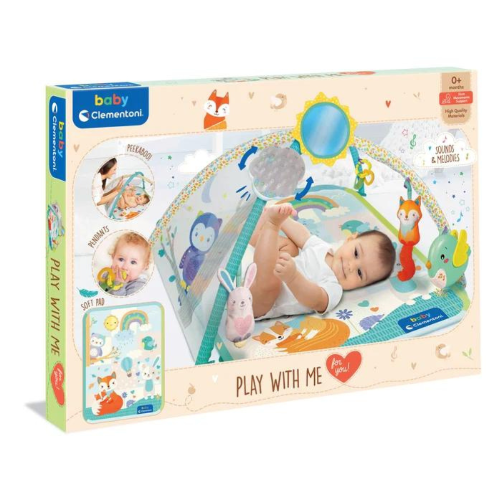 Clementoni Gioco Baby For You - Play With Me Soft Activity Gym