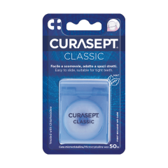 curasept flossline classic floss filo interdentale cerato clorexidina 50mt