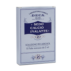 sedo calcio inalante per aerosol e doccia nasale 10 fiale 2ml