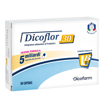 dicoflor 30 integratore alimentare di probiotici 30 capsule