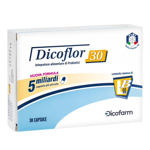 Dicoflor 30 Integratore Alimentare Di Probiotici 30 Capsule