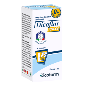 dicoflor integratore alimentare di probiotici gocce 5ml