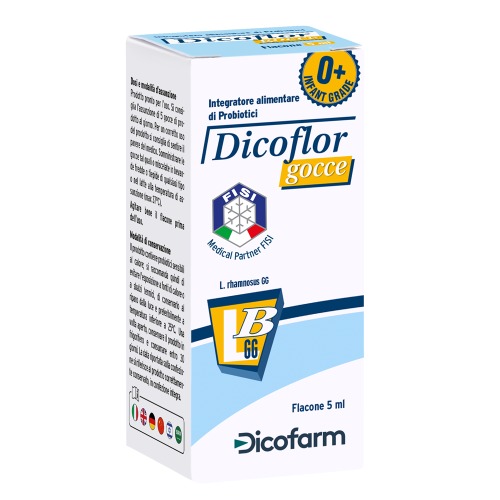 Dicoflor Integratore Alimentare Di Probiotici Gocce 5ml