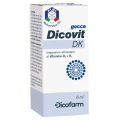 dicovit dk integratore di vitamina d3 400 ui e k1 gocce 6ml