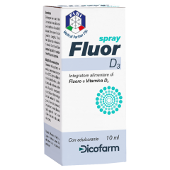 fluor d3 integratore di fluoro e vitamina d3 spray 10ml