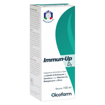 immun up d3 integratore di echinacea e vitamina d3 400 ui flacone 100ml