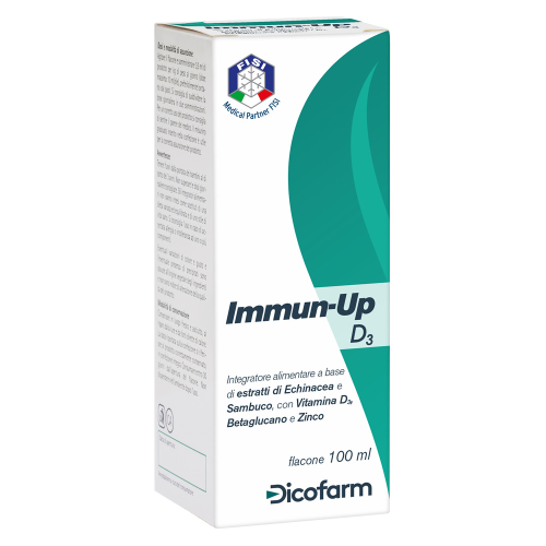 Immun Up D3 Integratore Di Echinacea e Vitamina D3 400 UI Flacone 100ml