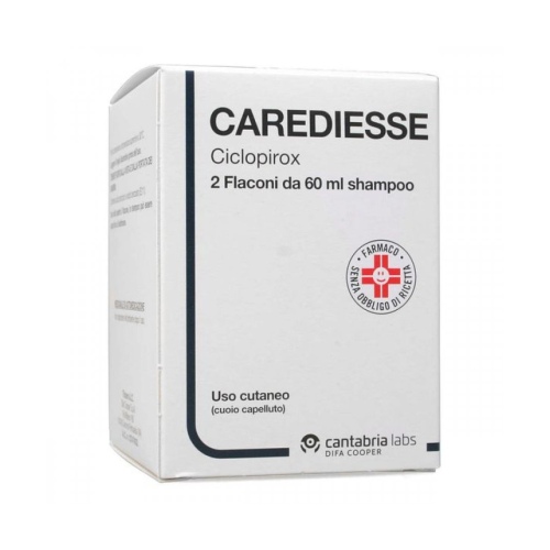 Carediesse Shampoo 10mg/g 2 Flaconi 60ml 