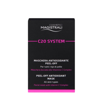 cosmetici magistrali - c20-system box maschera antiossidante viso 5 bustine 6ml
