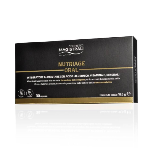 Cosmetici Magistrali - Nutriage Oral Integratore Alimentare A Base Di Melatonina, Acido Ialuronico,