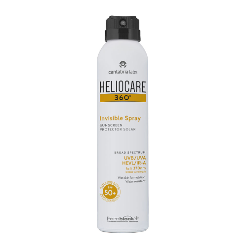Heliocare 360 Invisible Spray Spf50+ Protezione Solare Molto Alta 200ml