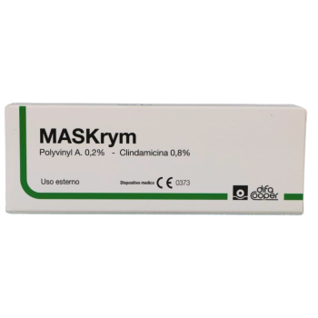 maskrym latte clindamicina coadiuvante nel trattamento dell'acne severa 50ml