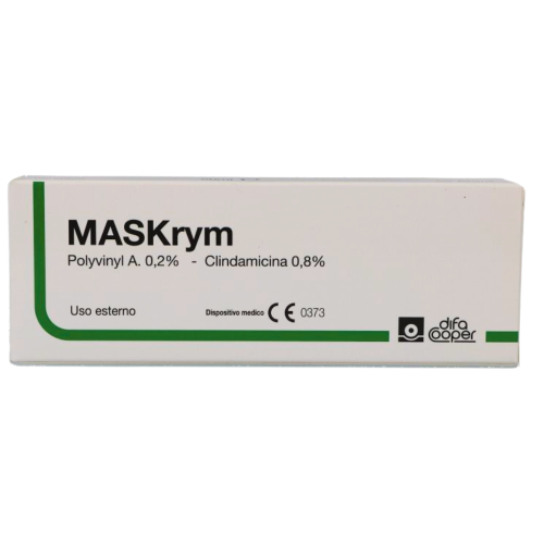 Maskrym Latte Clindamicina Coadiuvante Nel Trattamento Dell'Acne Severa 50ml