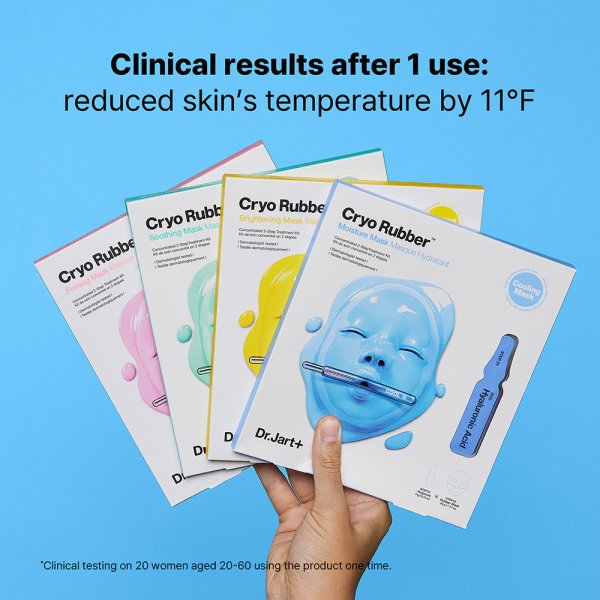 Dr Jart+ Cryo Rubber Brightening Face Mask - Maschera Viso Illuminante