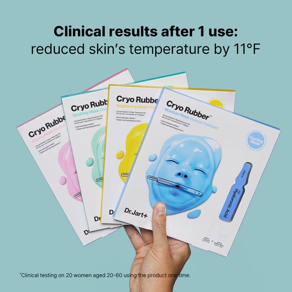 Dr Jart+ Cryo Rubber Soothing Face Mask - Maschera Viso Lenitiva 