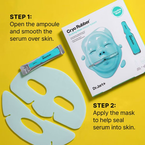 Dr Jart+ Cryo Rubber Soothing Face Mask - Maschera Viso Lenitiva 