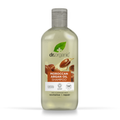 dr organic - argan shampoo all'olio di argan marocchino 265ml