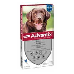 advantix spot on antiparassitario 6 pipette 6ml per cani 25-40kg