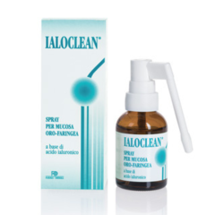 ialoclean spray per mucosa oro-faringea con acido ialuronico 30ml