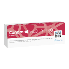 condronil ialquattro 2% 1 siringa intra-articolare preriempita da 4ml