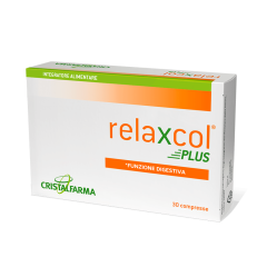 relaxcol plus integratore funzione digestiva 30 compresse