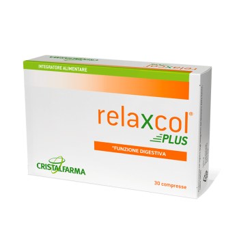 relaxcol plus integratore funzione digestiva 30 compresse