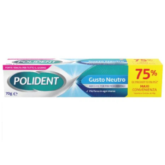 polident gusto neutro - adesivo per dentiere formato convenienza 70g