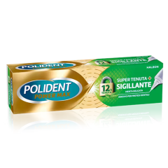 polident power max super tenuta + sigillante menta delicata​​ - adesivo per dentiere formato convenienza 70g