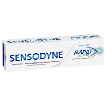 sensodyne dentifricio rapid action extra fresh 75ml