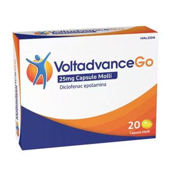 voltadvancego 25mg 20 capsule molli