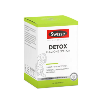 swisse liver detox funzione epatica 60 compresse