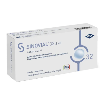 sinovial 32 2ml acido ialuronico 3 siringhe pre-riempite