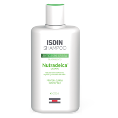 isdin nutradeica shampoo dermatologico antiforfora grassa 200ml