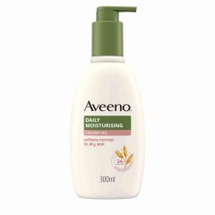 aveeno crema olio idratante corpo con olio di mandorla per ammorbidire la pelle secca daily moisturising 300ml