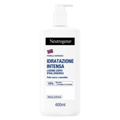 neutrogena crema corpo idratante intensa non profumata per pelle secca e sensibile, con formula norvegese 400ml