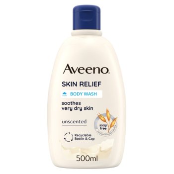 aveeno skin relief wash bagno doccia 500ml