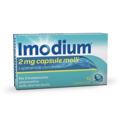 imodium diarrea acuta 12 capsule molli - johnson & johnson spa