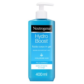 neutrogena hydro boost crema corpo idratante fluida gel con acido ialuronico 400ml