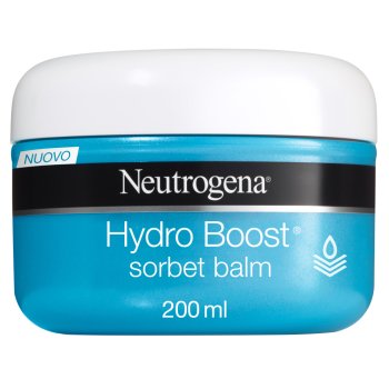 neutrogena hydro boost sorbet balsamo corpo rinfrescante con acido ialuronico 200ml