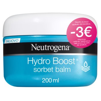 neutrogena hydro boost sorbet balsamo corpo rinfrescante con acido ialuronico 200ml
