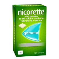 Nicorette 2mg 105 Gomme Masticabili Smettere di Fumare