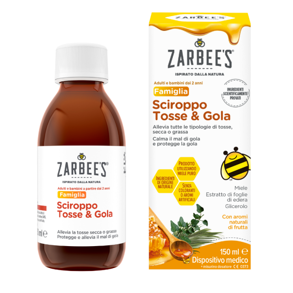 Zarbee'S Sciroppo Tosse & Gola 150ml