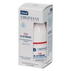 virginiana 72h d-stress deodorante antitraspirante forte mini roll-on 30ml