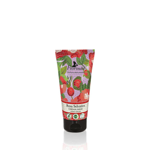 Florinda - Crema Mani Mosaici Italiani Rosa Selvatica 75ml