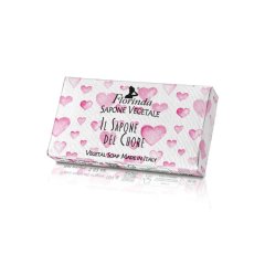 florinda - il sapone del cuore alla camelia - rosa 100g