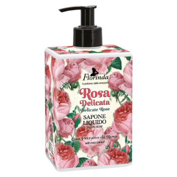florinda rosa delicata | sapone liquido 500 ml
